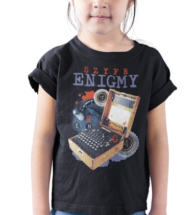 KOSZULKA DZIECIĘCA Szyfr Enigmy